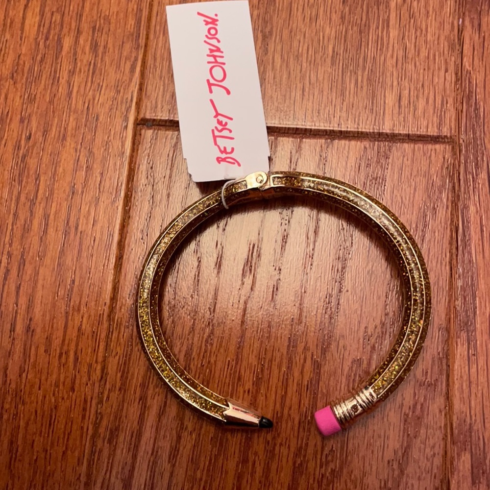 NWT BETSEY JOHNSON pencil bracelet